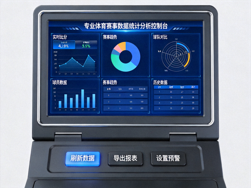 专业体育赛事数据图表与统计分析控制台